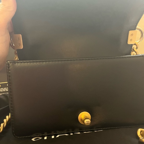 Authentic Chanel Black Small Boy Bag - Picture 5 of 15